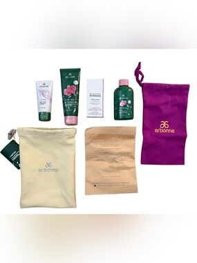 NWT Arbonne Orchid Dusk - Soft & Smooth Gift Set